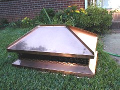 Copper Finial